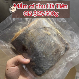 Mắm Cá Thu Hà Tiên 500gr – Mắm Cá Thu Đặc Sản Đậm Đà
