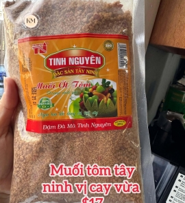 Muối Tôm Tây Ninh – Vị Cay Vừa