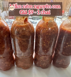 Mắm Nêm Nguyên Con – Mắm Nêm Cá Nguyên Con Đậm Đà Chuẩn Vị