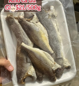 Khô Cá Đù 500gr – Khô Cá Đù Ngon, Thịt Ngọt Tự Nhiên