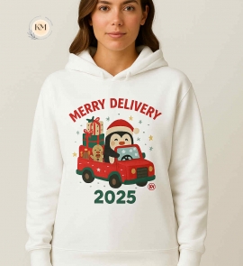 Crisp White Christmas T-Shirt | Thick Cotton Blend