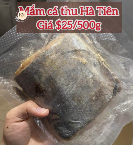 Mắm Cá Thu Hà Tiên 500gr – Mắm Cá Thu Đặc Sản Đậm Đà