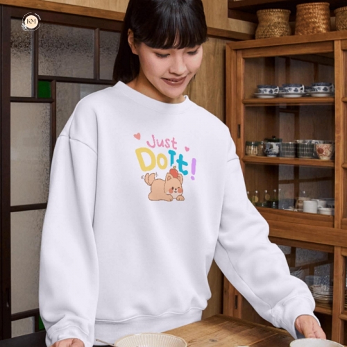 Áo Sweater Nữ Trắng In Hình Dễ Thương – Phong Cách Trẻ Trung - 17 mẫu có sẳn