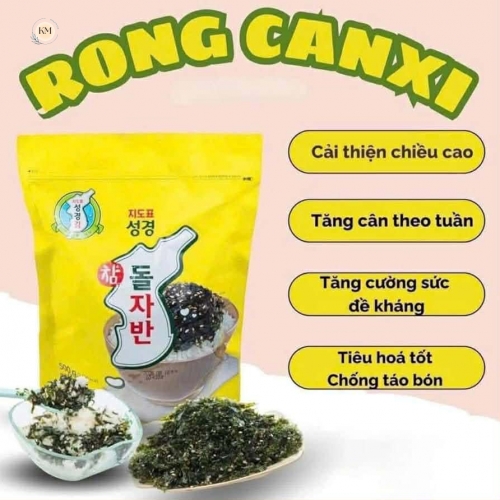 Rong Biển Canxi Cho Bé &amp; Gia Đình | Bổ Sung Canxi Tự Nhiên, Dễ Ăn