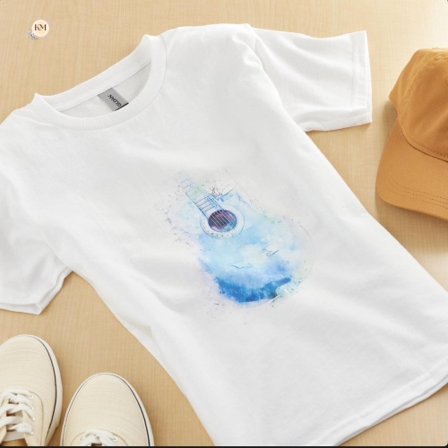 Áo Thun In Hình Theo Yêu Cầu – Cotton 100% Cao Cấp, Mặc Hằng Ngày, Không Co Rút