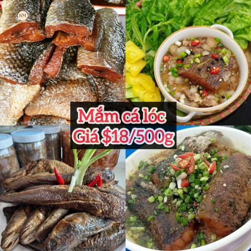 Mắm Cá Lóc 500gr – Mắm Cá Lóc Nguyên Con Đậm Đà, Chuẩn Vị Miền Tây