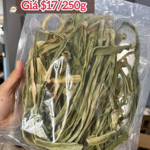 Tiến Vua Khô 250gr – Rau Tiến Vua Khô Giòn Ngon, Đặc Sản Dùng Nấu Canh Xào