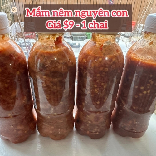Mắm Nêm Nguyên Con – Mắm Nêm Cá Nguyên Con Đậm Đà Chuẩn Vị