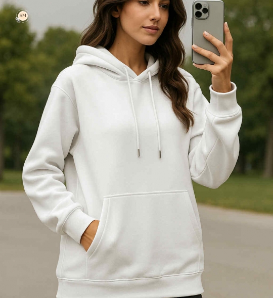 Crisp White Christmas T-Shirt | Thick Cotton Blend