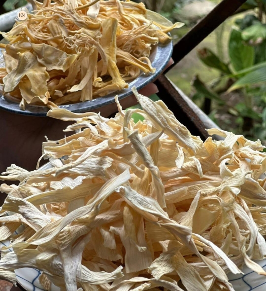 Củ hủ dừa sấy