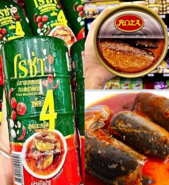 Cá Thu Sốt Tương Ớt Lốc 4 Hộp – Cá Thu Hộp Sốt Cay Ngon Tiện Lợi