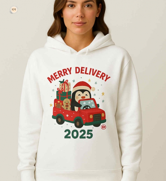 Crisp White Christmas T-Shirt | Thick Cotton Blend